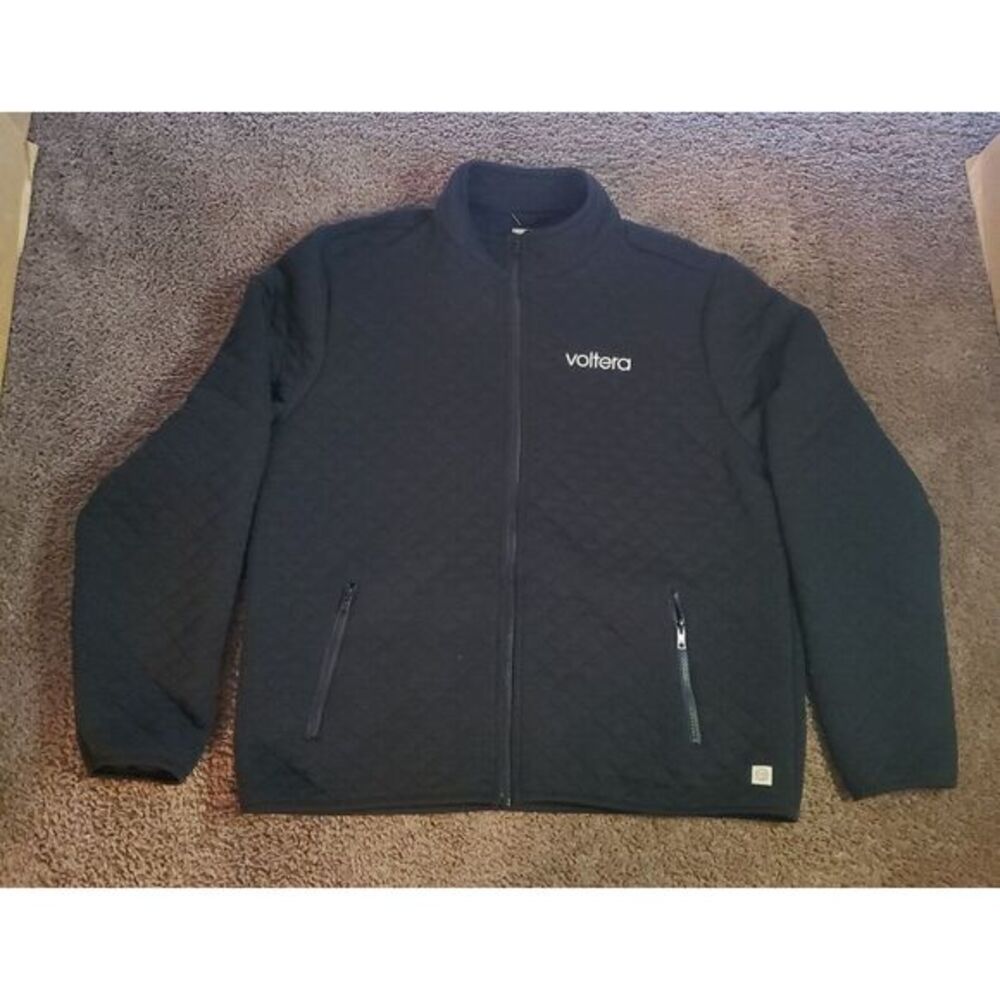Marine Layer Black Quilted Jacket